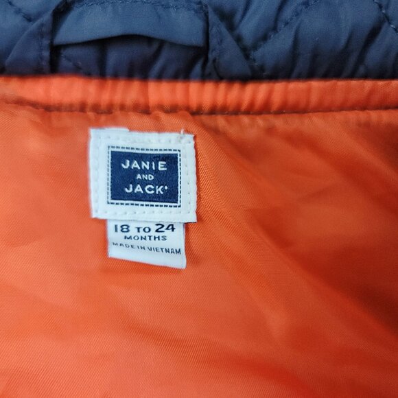 Janie and Jack Boys Fleece Vest Size 18M - Picture 7 of 9